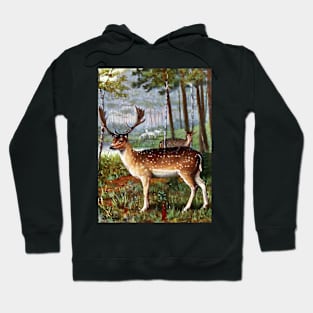 Deer Colorful Vintage Hoodie